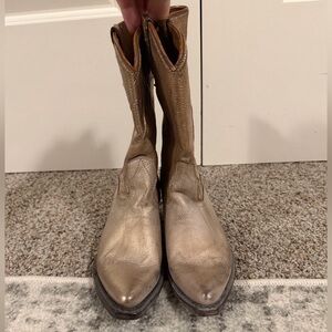 Brown Leather Women's Boots